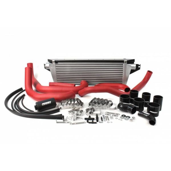 PERRIN 02-07 Subaru WRX/STi Front Mount Intercooler Boost Tubes + Hardware w/Red Tubes
