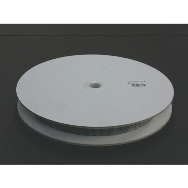 ベルト　ナイロン平ベルトドラム巻　グレー　１．５ｔ×２５ｍｍ×２５ｍ