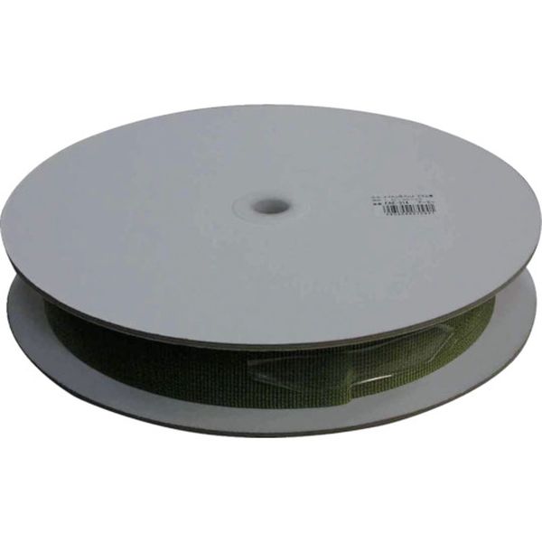 ベルト　ナイロン平ベルトドラム巻　アーミー　１．５ｔ×３８ｍｍ×２５ｍ
