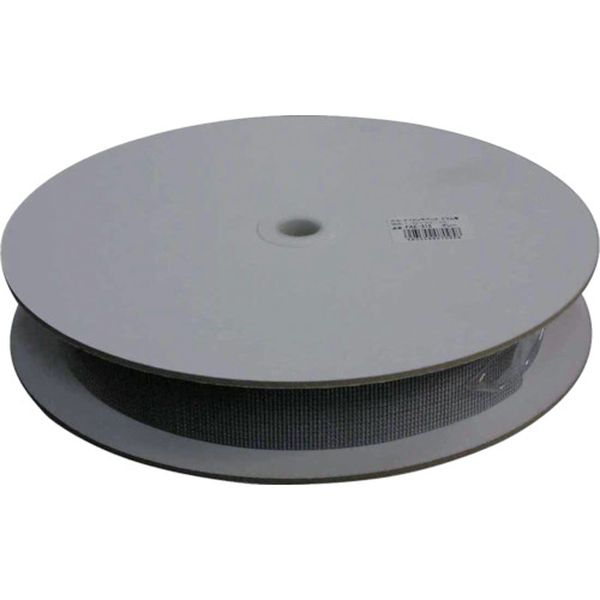 ベルト　ナイロン平ベルトドラム巻　グレー　１．５ｔ×３８ｍｍ×２５ｍ