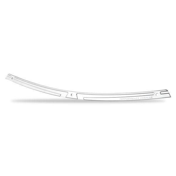 Performance Machine Windscreen Trim Scallop - Chrome