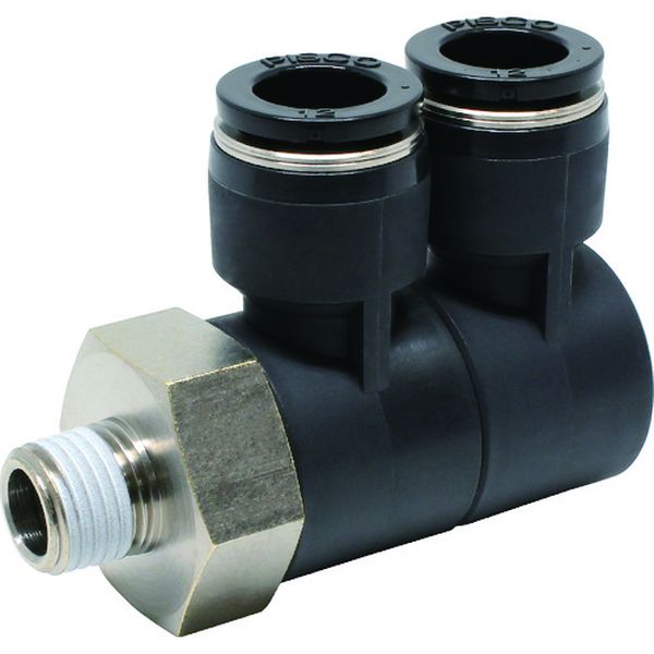 チューブフィッティング ダブルユニバーサルエルボ