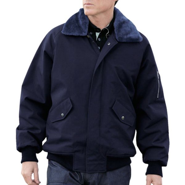 PJ17UEM 821-9634  防寒 綿 パイロトジャンパー ネイビー M