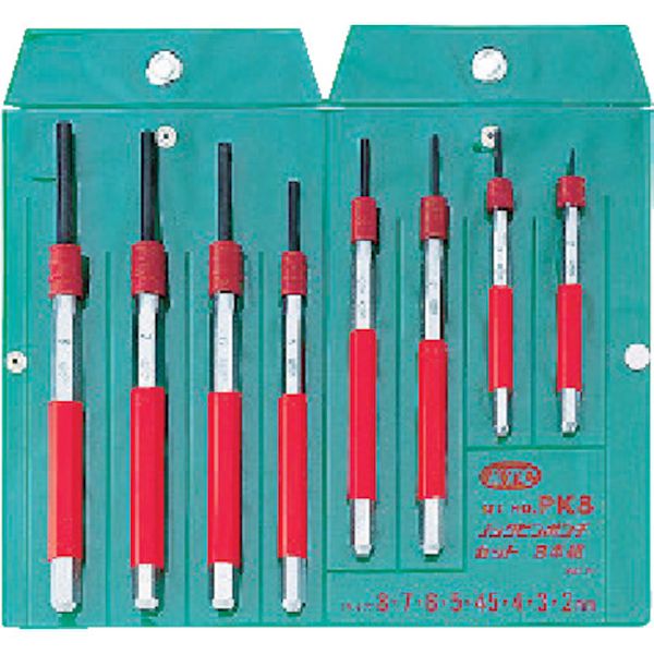 ノックピンポンチセット［３本組］