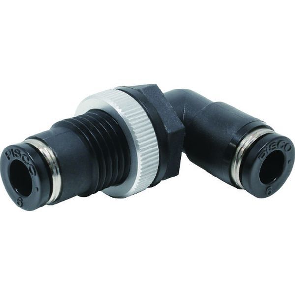 チューブフィッティング　隔壁ユニオンエルボ