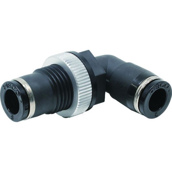 チューブフィッティング　隔壁ユニオンエルボ