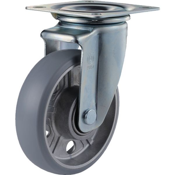PMS100AUU 554-7275  アルティメットウレタンキャスター100径自在