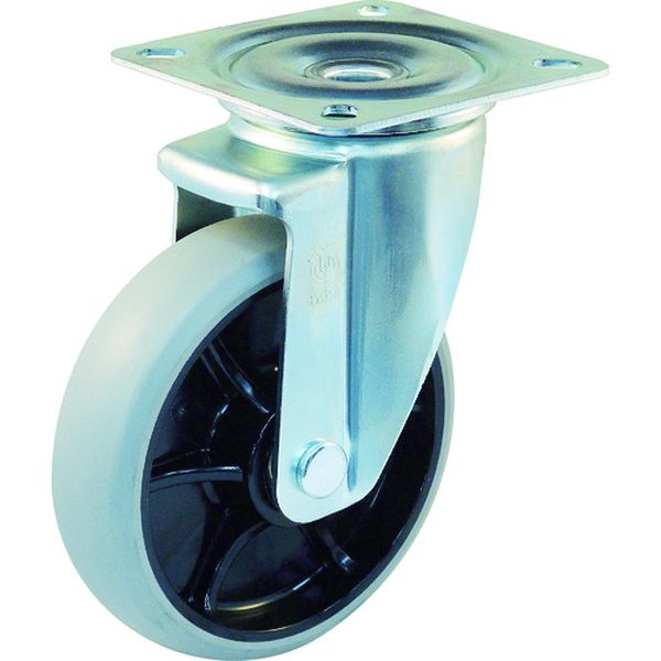 新型プレスキャスター自在車 100径ナイロンホイルウレタン車輪