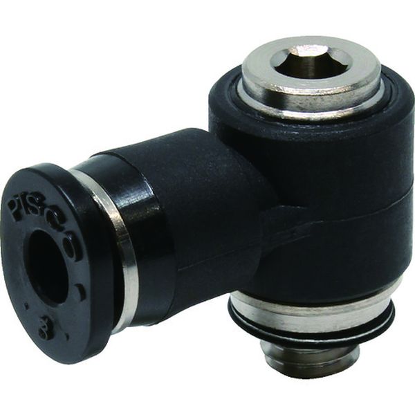 チューブフィッティングミニタイプ　六角穴付ユニバーサルエルボ