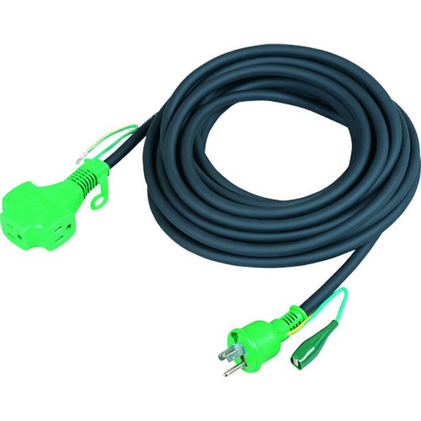 PPTVS10EBK  トリプルポッキン延長コード アース付 10m VCT1.25×3 黒