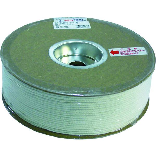 綿金剛打ロープドラム巻 3mm×300m