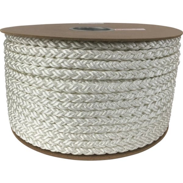 ポリエステルクロス係留ドラム巻　９φ×１５０ｍ　白