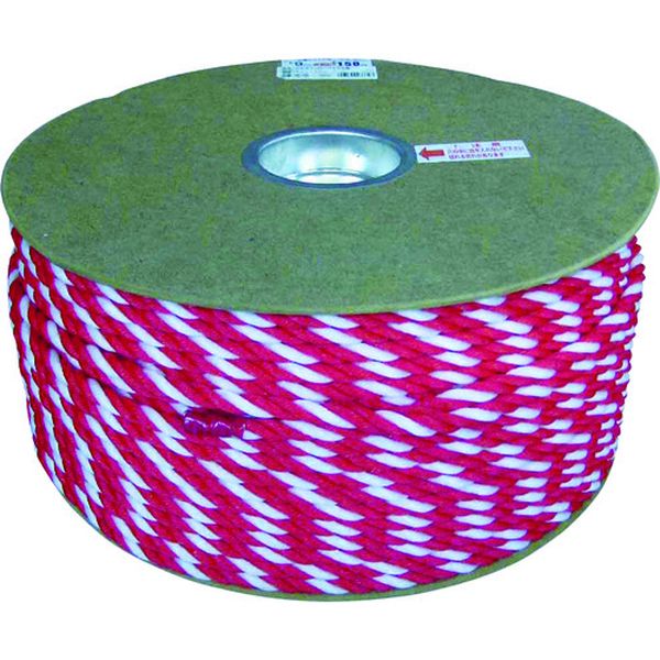 ポリエチレンロープドラム巻 9mm×150m コウハク