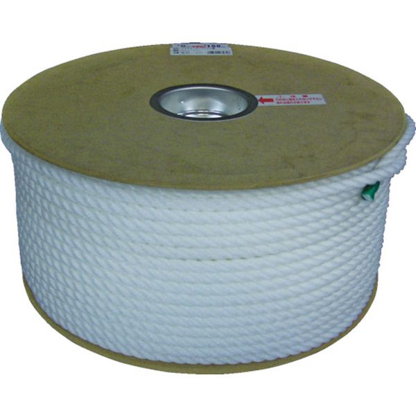 ポリエチレンロープドラム巻 9mm×150m ホワイト