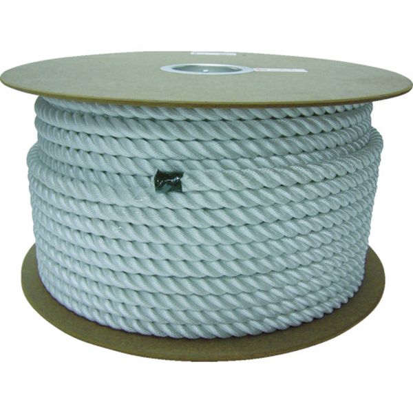 ナイロン３打ロープドラム巻　１６φ×１００ｍ