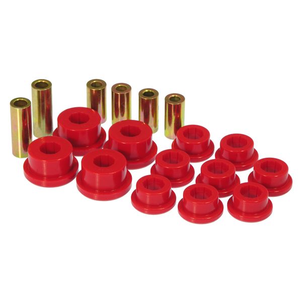 95-99 Mitsubishi Eclipse Front Upper/Lower Control Arm Bushings - Red
