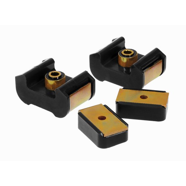 68-84 Chevy K10/20/30 4WD Trans Mount Bushings - Black