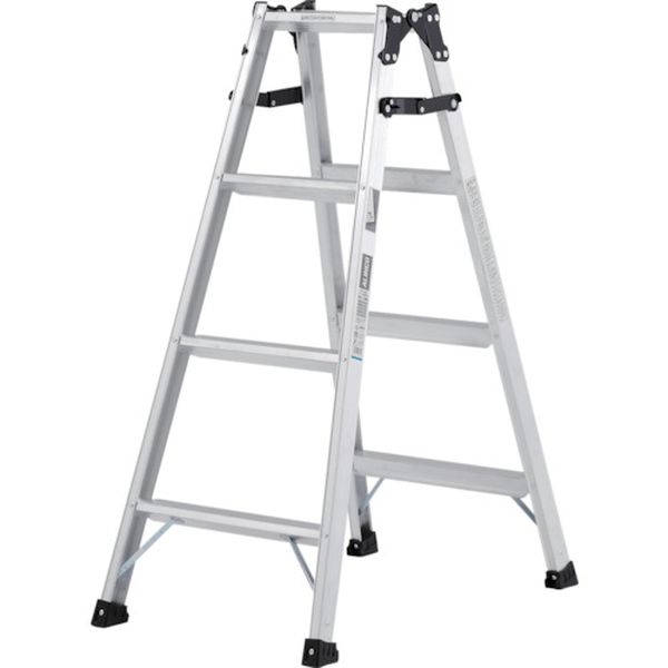 幅広踏ざん(55mm)はしご兼用脚立 1.11m