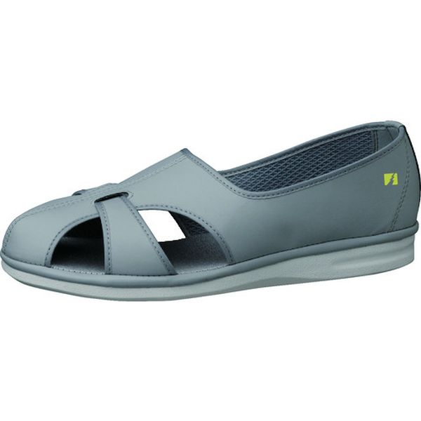 PS01SGY28.0 859-3950  静電作業靴 PS-01S グレイ 28.0cm