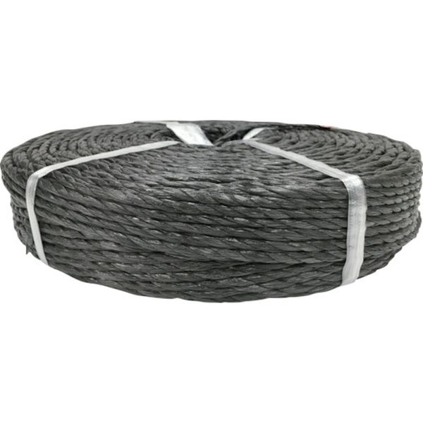 ＰＳロープ　黒色　６ｍｍｘ２００ｍ