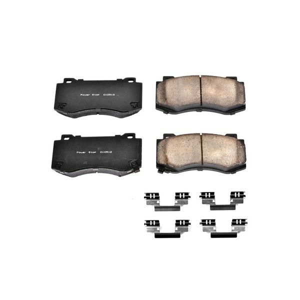 05-10 Chrysler 300 Front Z17 Evolution Ceramic Brake Pads w/Hardware