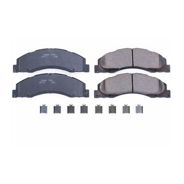 08-14 Ford E-150 Front Z17 Evolution Ceramic Brake Pads w/Hardware