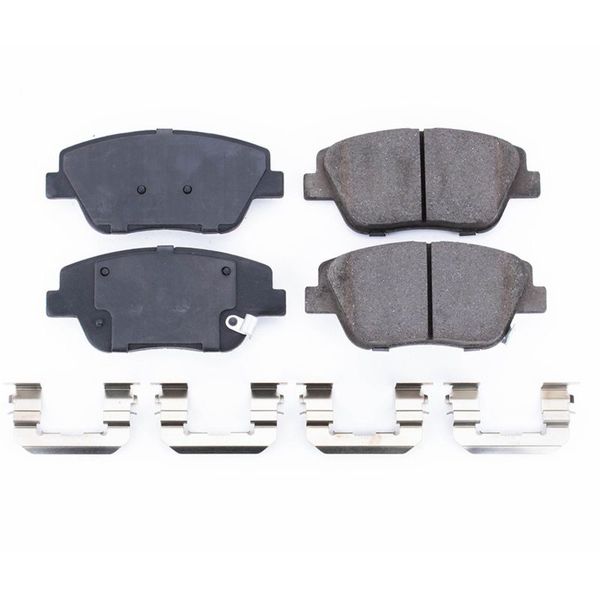 11-15 Hyundai Sonata Front Z17 Evolution Ceramic Brake Pads w/Hardware