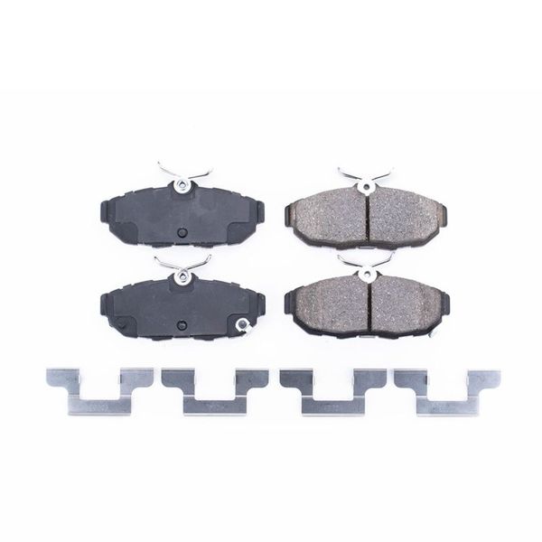 11-14 Ford Mustang Rear Z17 Evolution Ceramic Brake Pads w/Hardware