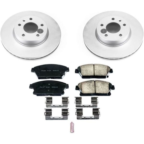 13-18 Cadillac ATS Front Z17 Evolution Geomet Coated Brake Kit
