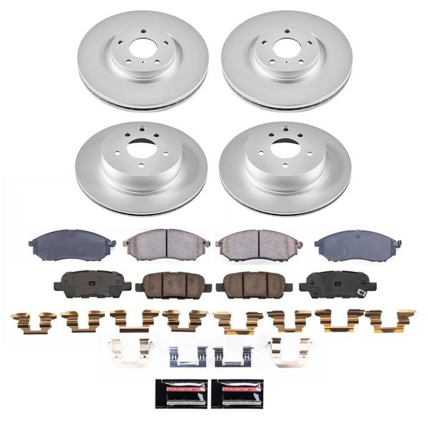 20-22 Cadillac CT4 Front Z17 Coated Brake Kit