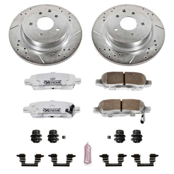 08-12 Infiniti EX35 Rear Z26 Street Warrior Brake Kit