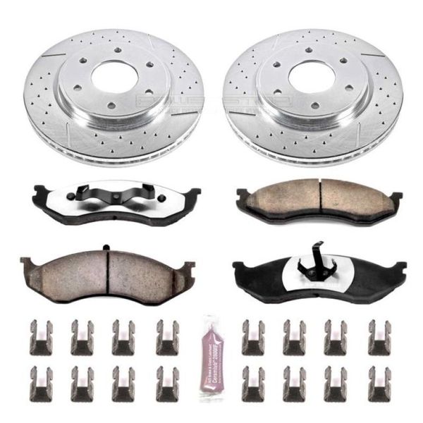 90-99 Jeep Cherokee Front Z36 Truck & Tow Brake Kit
