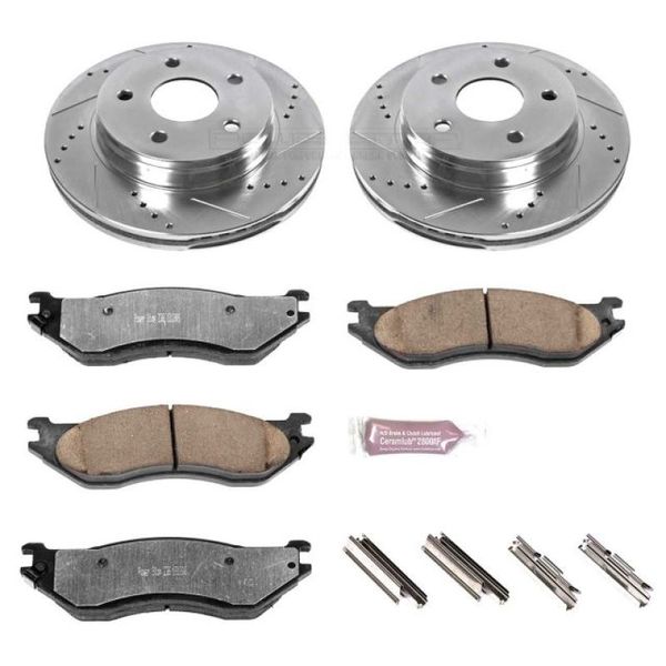 04-06 Dodge Durango Front Z36 Truck & Tow Brake Kit