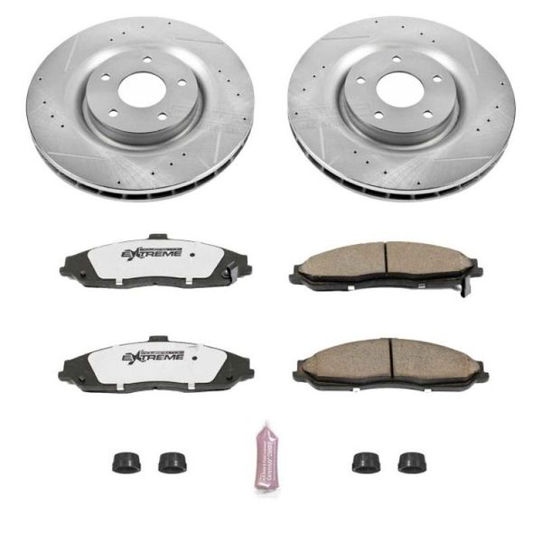 06-09 Cadillac XLR Front Z26 Street Warrior Brake Kit