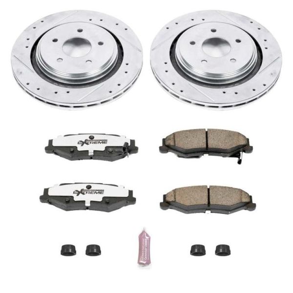 06-09 Cadillac XLR Rear Z26 Street Warrior Brake Kit