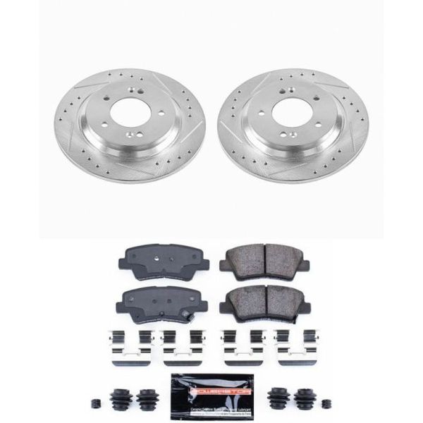 2015 Hyundai Sonata Rear Z23 Evolution Sport Brake Kit