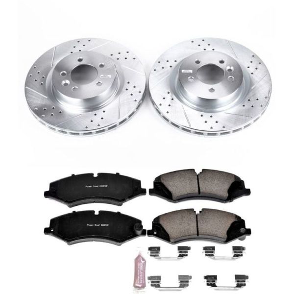 2017 Land Rover Discovery Front Z23 Evolution Sport Brake Kit