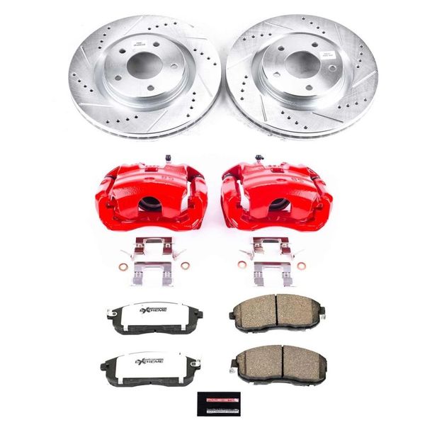 2019 Nissan Sentra Front Z26 Street Warrior Brake Kit w/Calipers