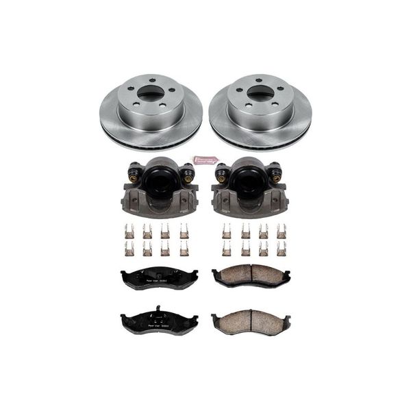 99-01 Jeep Cherokee Front Autospecialty Brake Kit w/Calipers