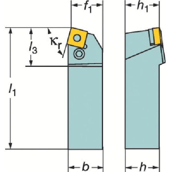 Ｔ－Ｍａｘ　Ｐ　ネガチップ用シャンクバイト