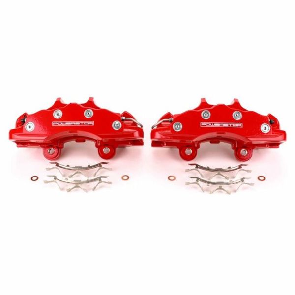 06-13 Chevrolet Corvette Front Red Calipers - Pair