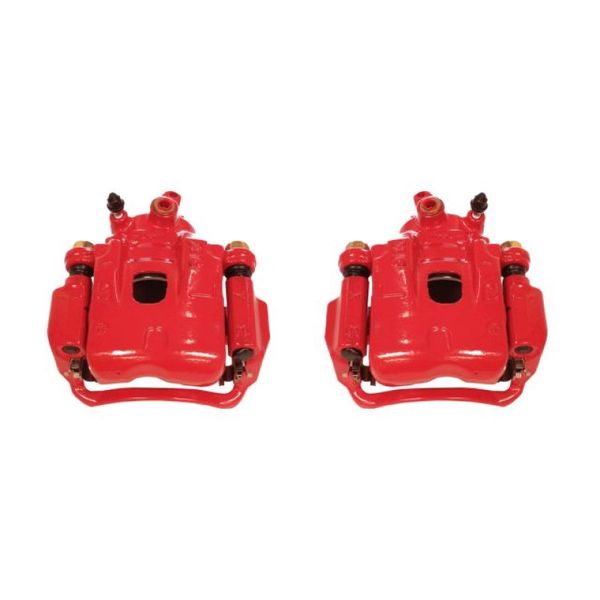 95-04 Toyota Tacoma Front Red Calipers w/Brackets - Pair