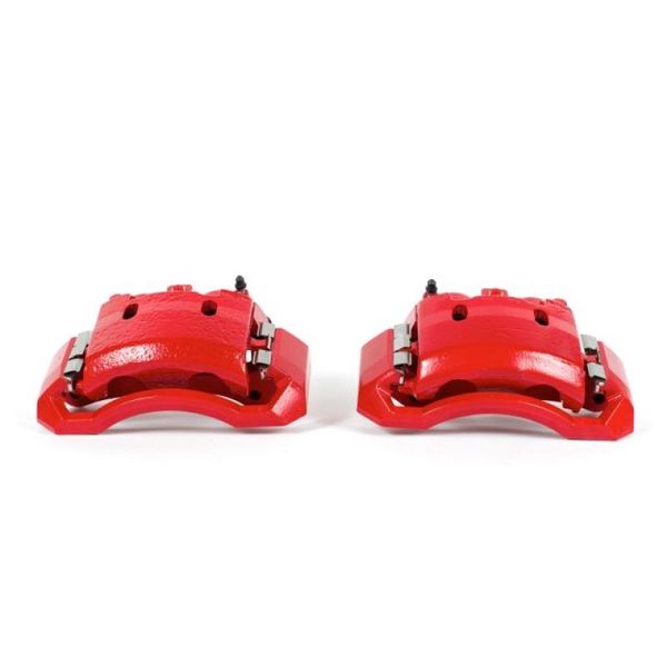 06-08 Dodge Ram 1500 Front Red Calipers w/Brackets - Pair