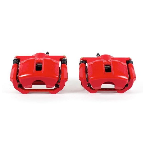 09-14 Nissan Maxima Front Red Calipers w/Brackets - Pair