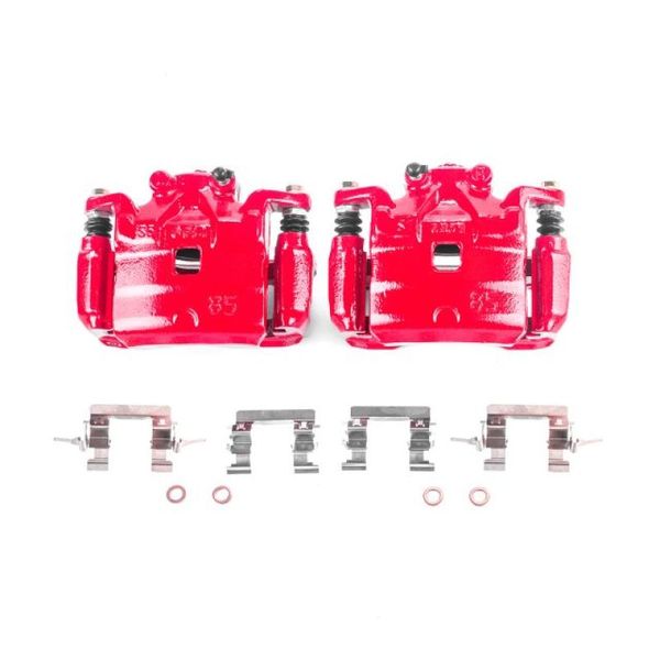 11-17 Nissan Juke Front Red Calipers w/Brackets - Pair