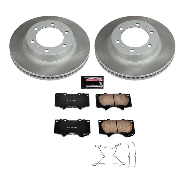 05-22 Toyota Tacoma Front Semi-Coated Rotor Kit
