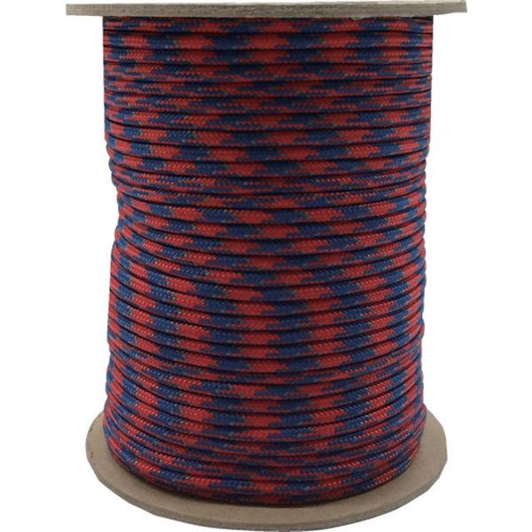 強力カラーコード 4mm×100m(赤/青)