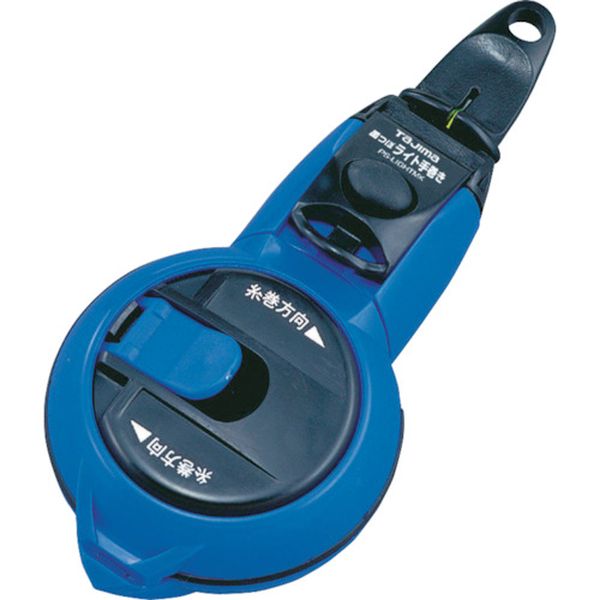 タジマ　パーフェクト墨つぼ　ライト手巻き青