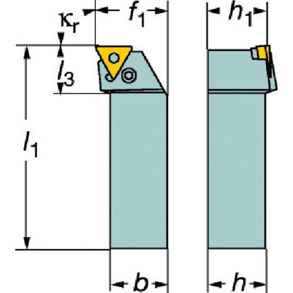 Ｔ－Ｍａｘ　Ｐ　ネガチップ用シャンクバイト