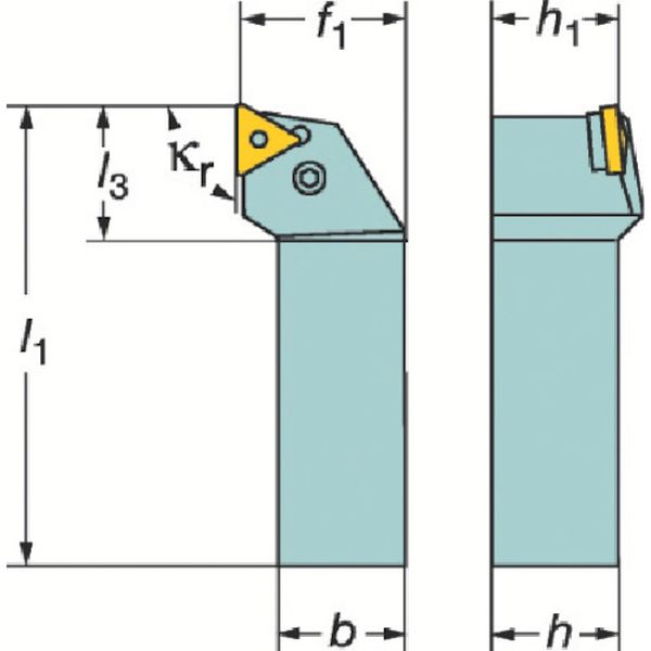 Ｔ－Ｍａｘ　Ｐ　ネガチップ用シャンクバイト